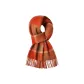 151 Brown Orange Coffee Plaid