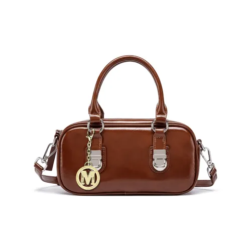 FAIRWHALE PU Shoulder Bag Crossbody Bag Handbag Regular Women's Brown/Black/Burgundy/Army Green/Apricot