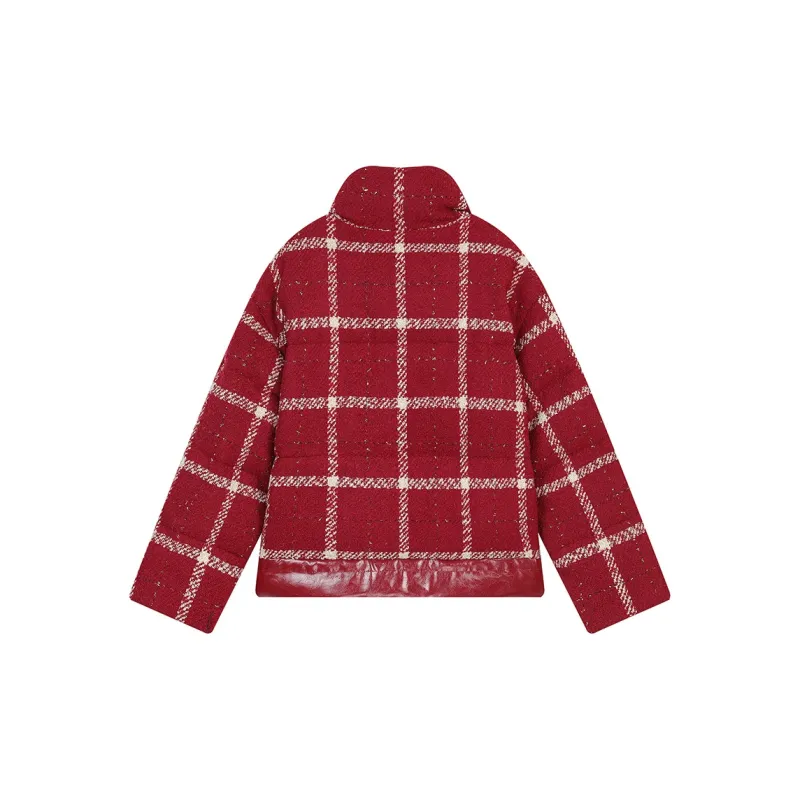 ELF SACK Down Jackets Women's New Year Red-1
