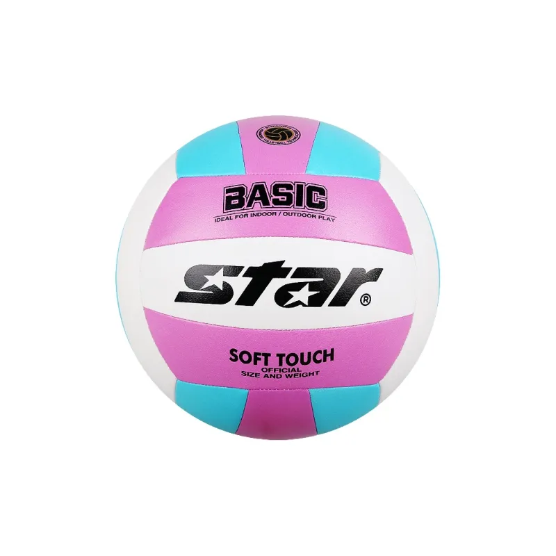 Star PU Leather Size 5 Ball Volleyball Unisex-8