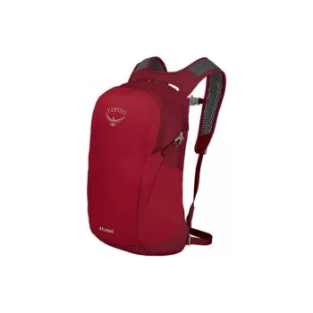 OSPREY Nylon Fabric Outdoor Hiking Bag Backpacks Regular Unisex Red