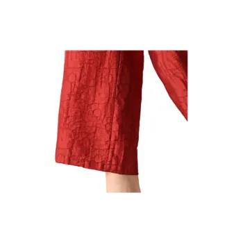 FENHONGMALI Casual Suit Women's Red