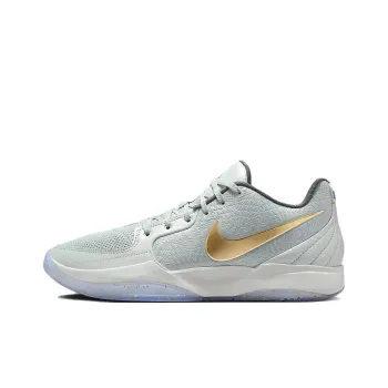 Nike Ja 2 Cushioning Slip Resistant And Abrasion Resistant Low Top Basketball Shoes Men's Silver Gold Gray