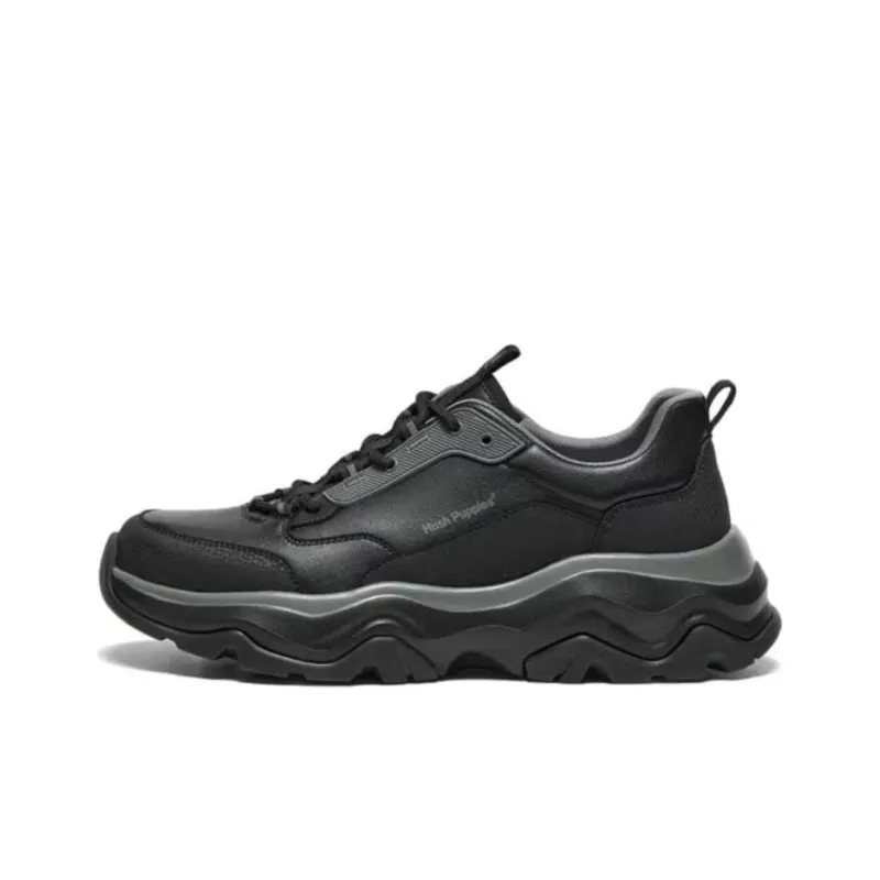 Hush Puppies Wear-Resistant Low-Top Chunky Sneakers Men's-0