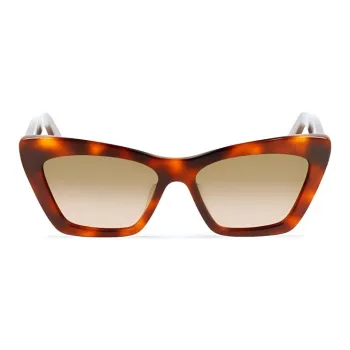 FERRAGAMO Acetate Cat Eye Sunglasses Women's Tortoiseshell