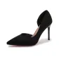 Suede Black 8CM