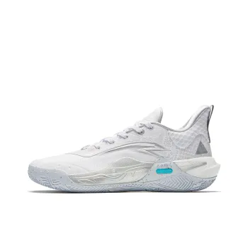 Anta KAI 1 SPEED Low Top Basketball Shoes Men's White Gray