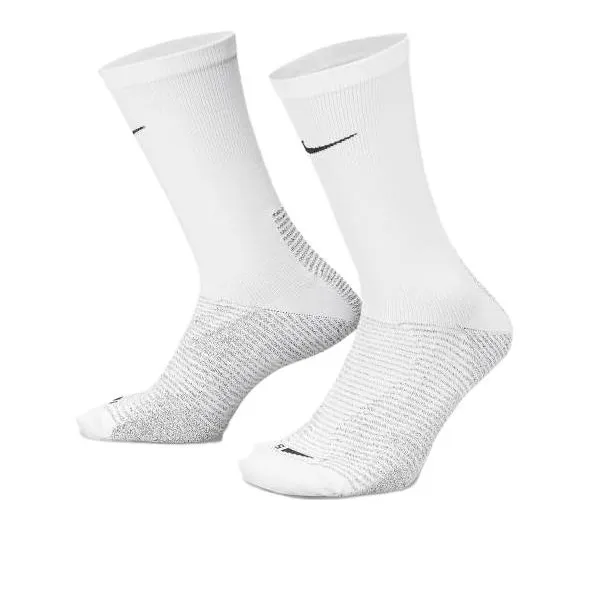 Nike Grip Vapor Strike Soccer Crew Socks Mid-Calf Socks Men's White-0
