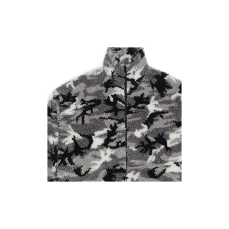 Balenciaga Camo Zip Up Fleece Jacket Jacket-5