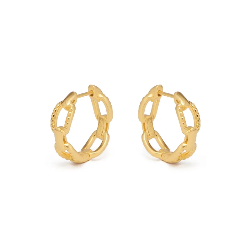 RSNY Gold Plated Copper Earrings Women's-0