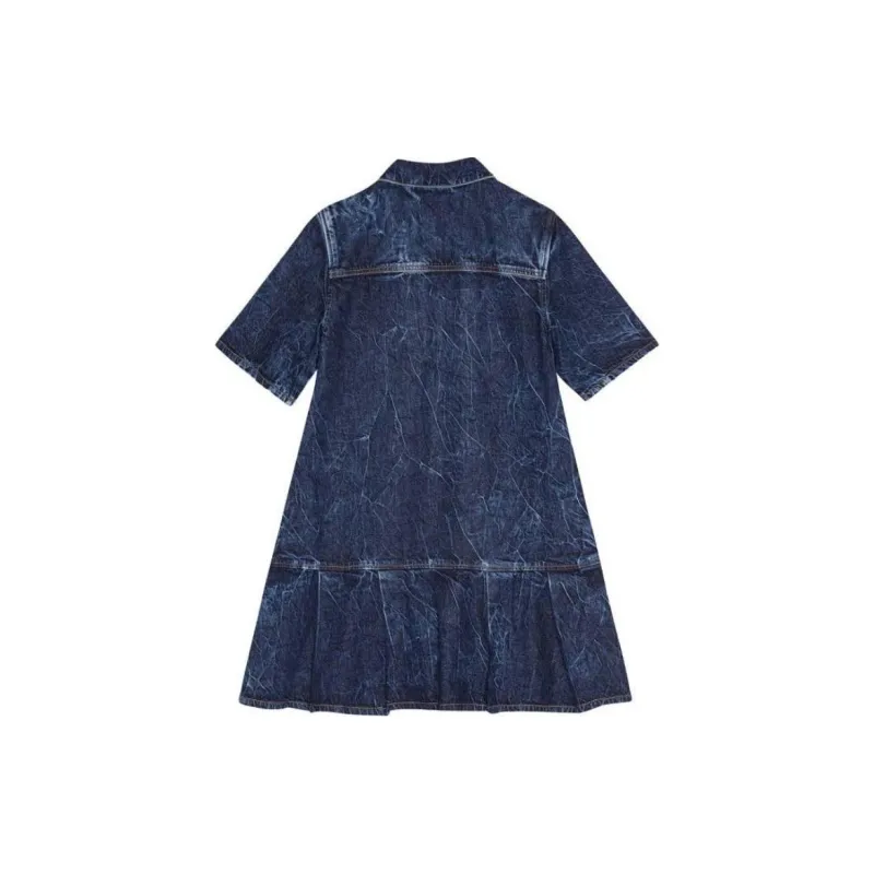 GANNI Denim Mini Dress-1