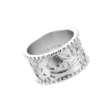 Silver Wide Band Ring