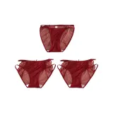 C Set-Red Charm Blessing-Pure Desire Thin Belt+Cut-Out Bowknot+Cut-Out Bowknot