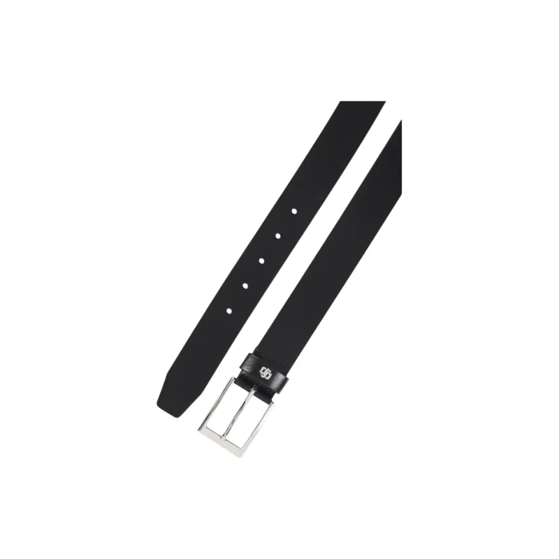 HUGO BOSS Logo Plaque detailing Belt-1