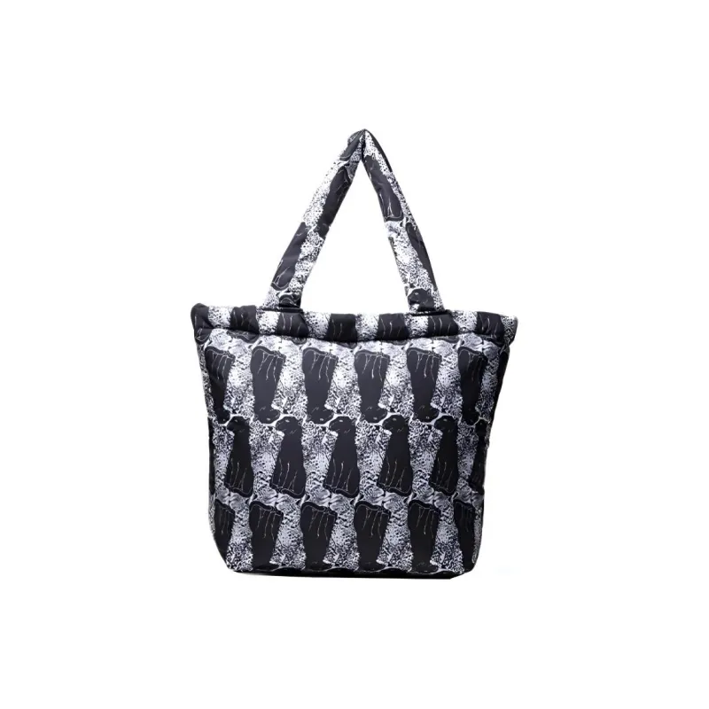 Vans Opening Cerimony Collaboration Polyester Tote Bag Shopping Bag Clutch Handbag Shoulder Bag Regular Unisex Black-2