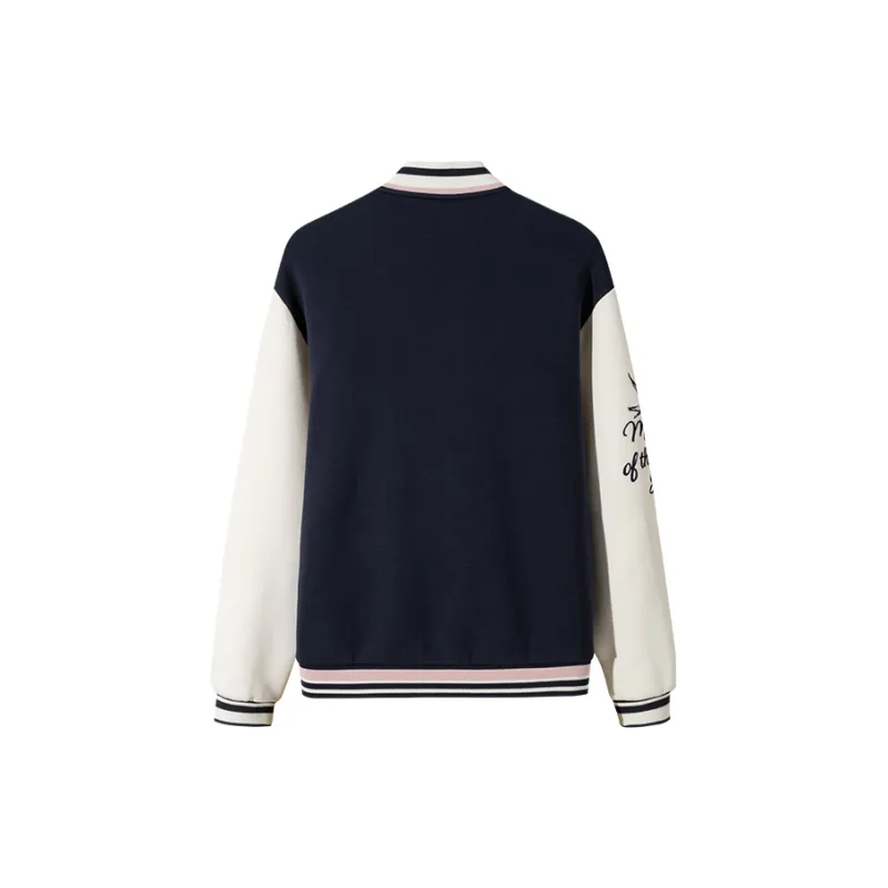Anta Life Collection Sports Life Collection Baseball Jacket Women's Soma Blue-1