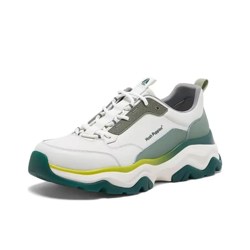Hush Puppies Wear-Resistant Low-Top Chunky Sneakers Men's-6