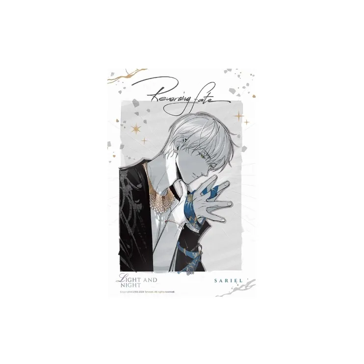 The Love Of Light And Night Xiaoling Night Song Collection Flash Base Anime Artboard Prints-2