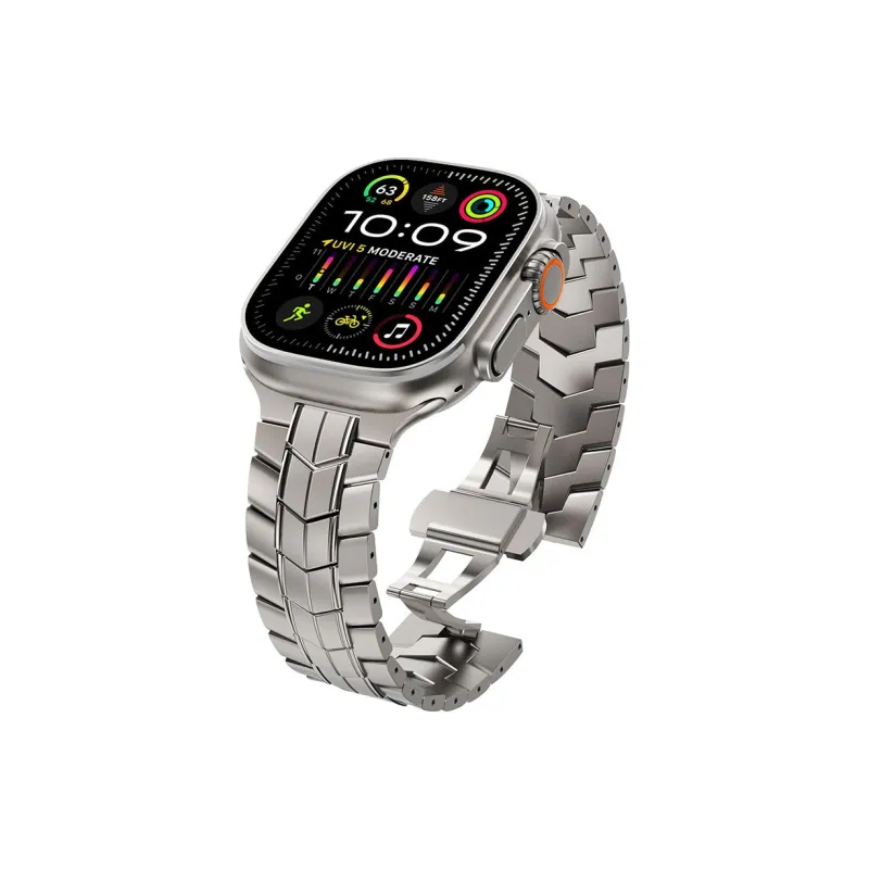 ZHENGGUANG Apple Compatibility Watch Band Metal-2