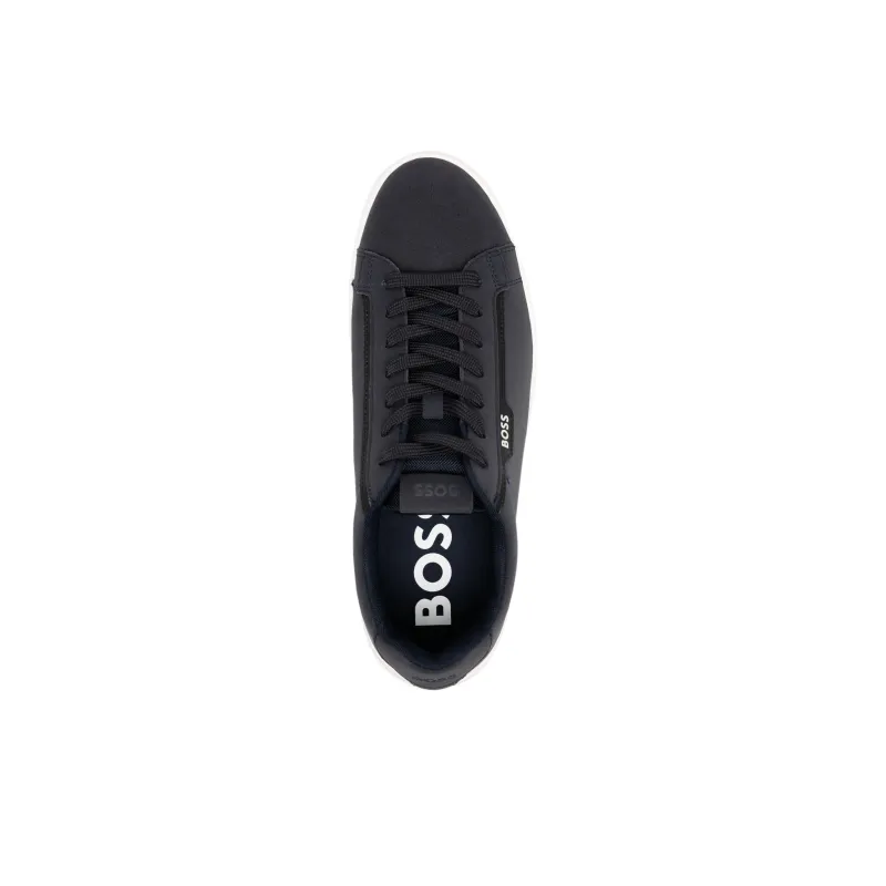 HUGO BOSS Rhys Tenn Low Top Skateboard Shoes Men's Dark Blue-5