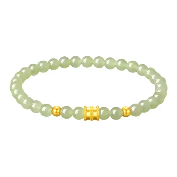 Lao Feng Xiang Gold Bracelet Women's