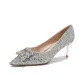 Silver[Heel Height 6.5cm]