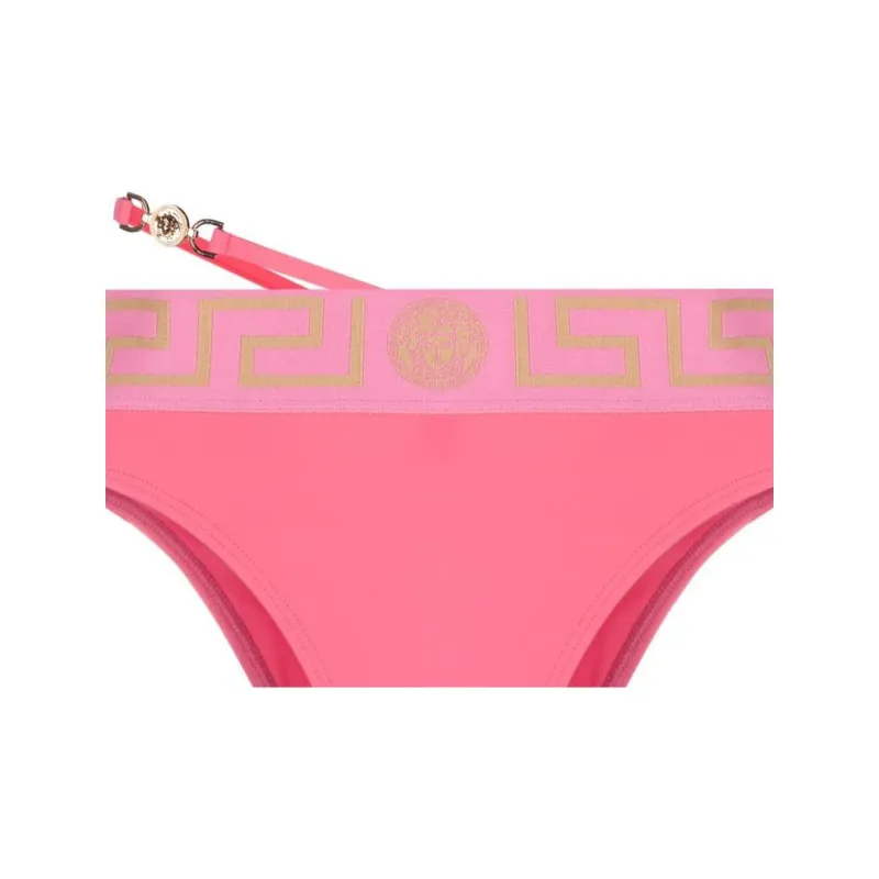 VERSACE Medusa 95 High-waisted Bikini Bottoms-4