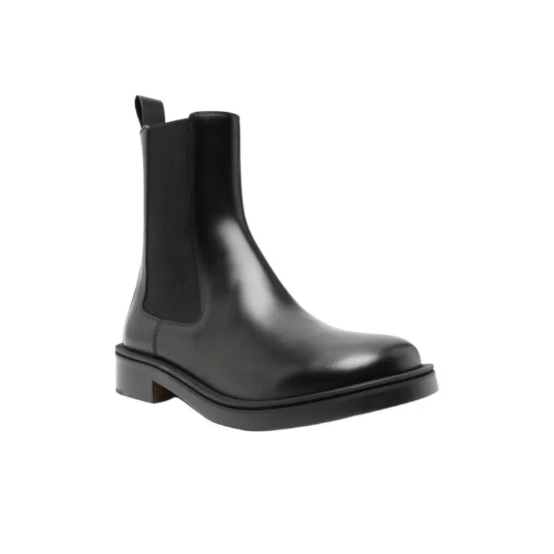 Alexander McQueen Elasticated Side Panel Ankle Boots-2