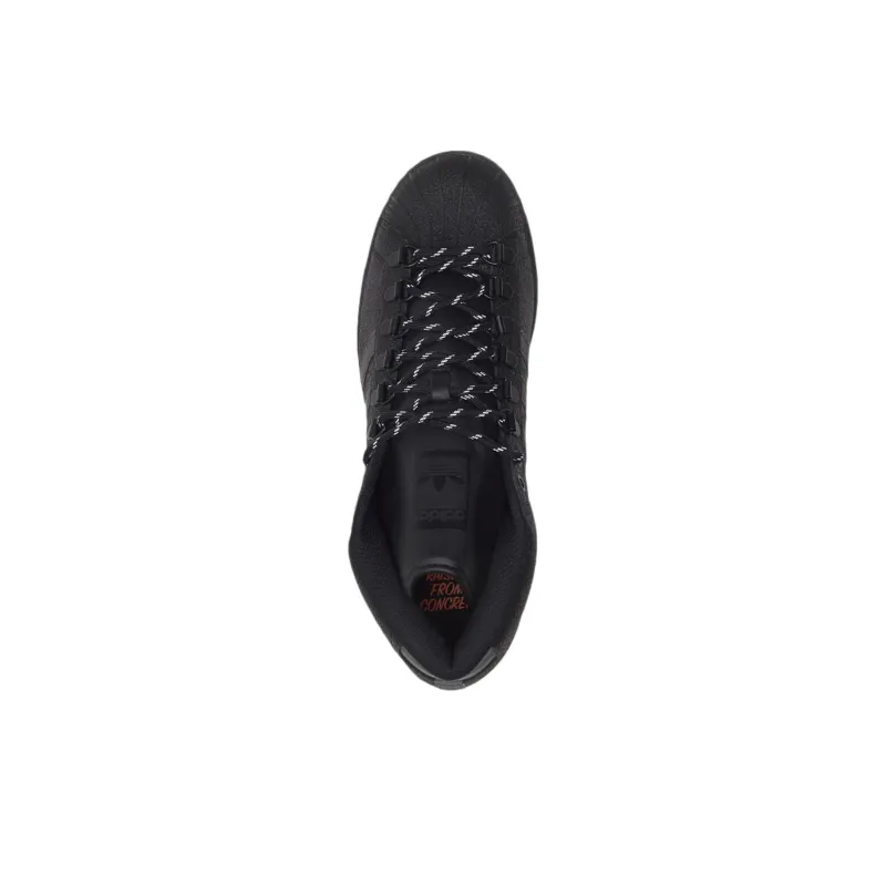 Pro Model Adidas Originals Mid 'Triple Black Textured'-3