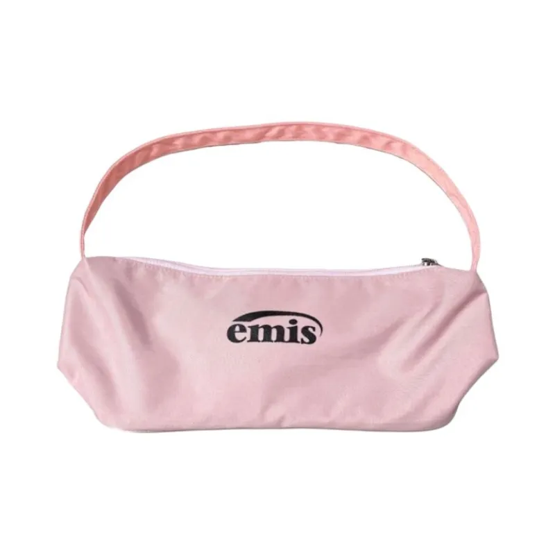Emis Polyester Hobo Bag Shoulder Bag Unisex Light Pink-1