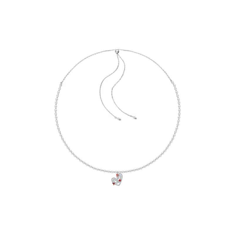 BABYBEI Shell Pearl Necklaces Women's-0