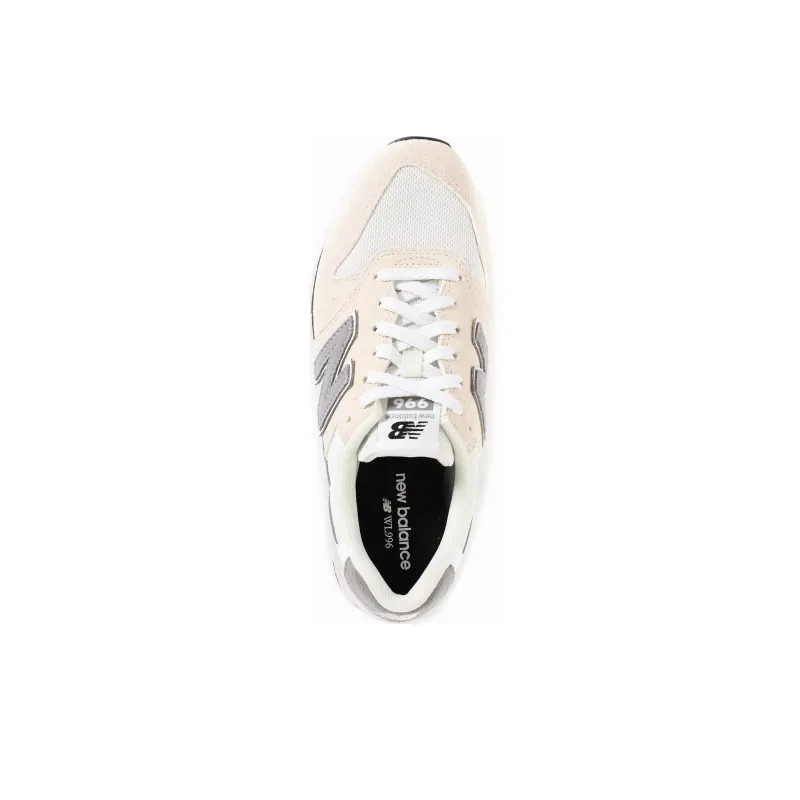 New Balance NB 996 Anti Slip Wear Resistant Low Top Casual Running Shoes Women's Beige-3