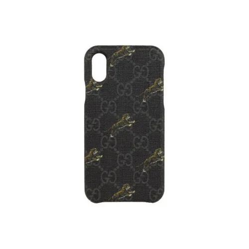 GUCCI GG Advanced Canvas Material Grip Comfortable Phone Cases Available For IPhone X/XS Quiet Luxury