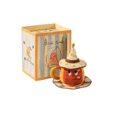 Stars Saucer Gift Box Set Beige Magic Hat