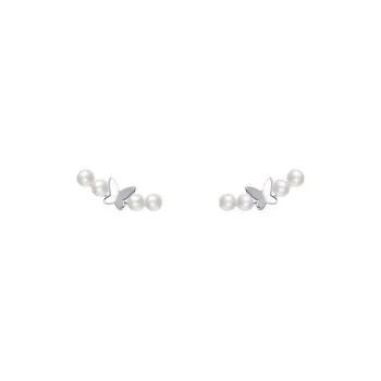 May10th S925 Silver Stud Stud Earrings Women's