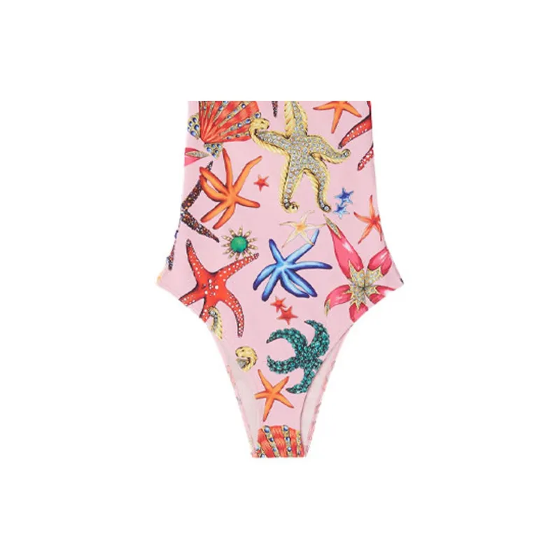 VERSACE One-Piece Swimsuits Women's Pink-4
