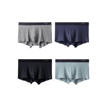 H YXIANG Underpants Men's 4 Pack