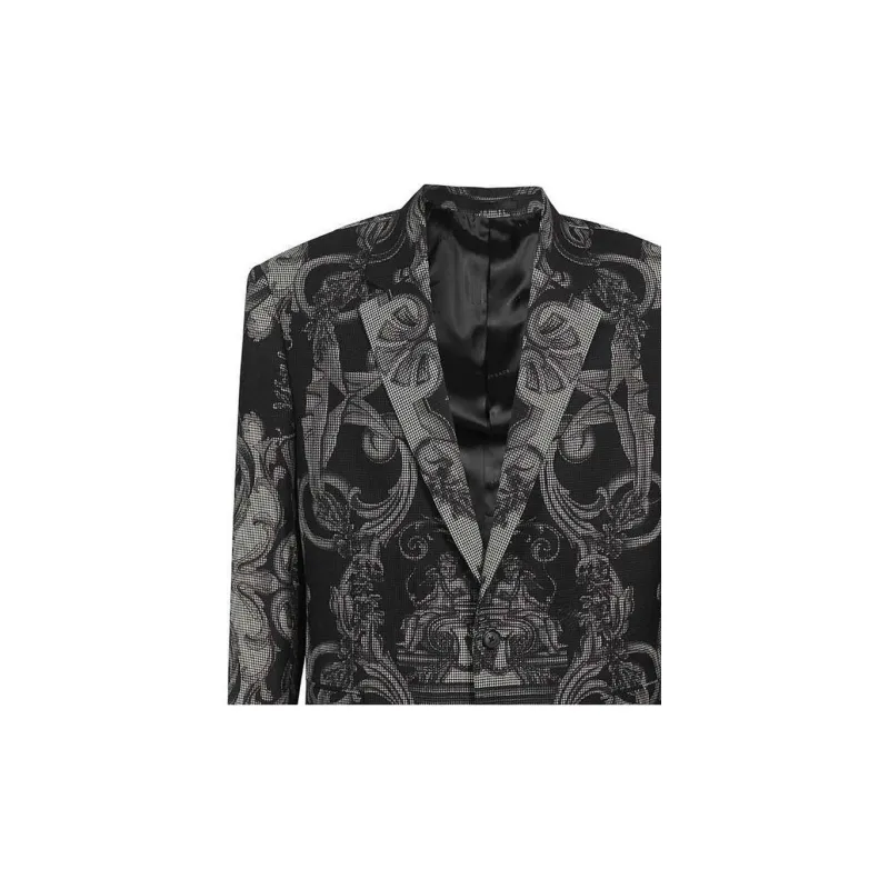 VERSACE Business Suit Men's Black-2
