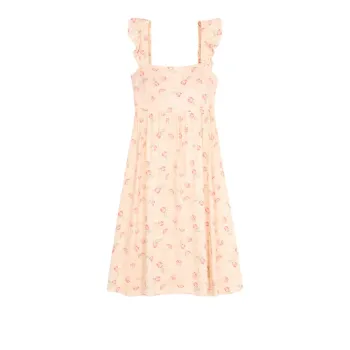 Victoria's Secret PINK Nightgown Women's Rose Pink Print