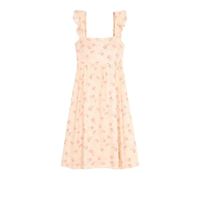 Victoria's Secret PINK Nightgown Women's Rose Pink Print-0