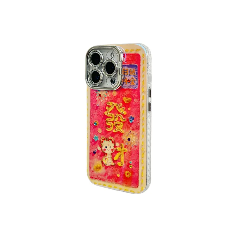 Wei Xin Acrylic Material Blue Light Rich Overnight Phone Cases Compatible With IPhone 16/15 Pro Max/Apple 13/14 Pro/Max-6