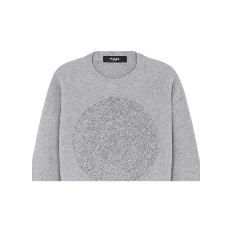 VERSACE Medusa Head Crewneck Jumper-4