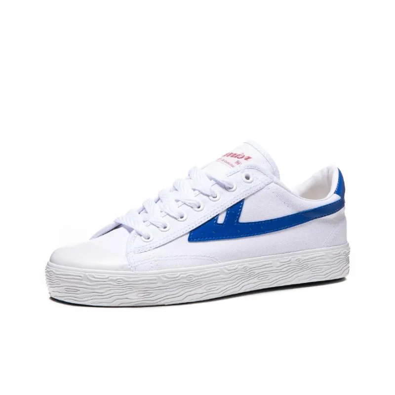 Warrior Warrior Anti-Slip And Wear-Resistant Lightweight Low-Top Canvas Shoes Unisex-1