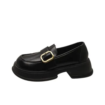 Baibianzhiheren Loafers Women's Black