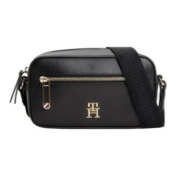 Tommy Hilfiger Polyurethane Camera Bag Shoulder Bag Crossbody Bag Regular Women's Black