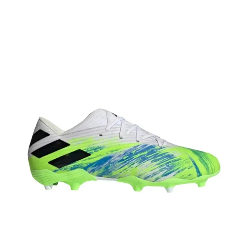Adidas Nemeziz 19.2 Fg White Black Signal Green-1