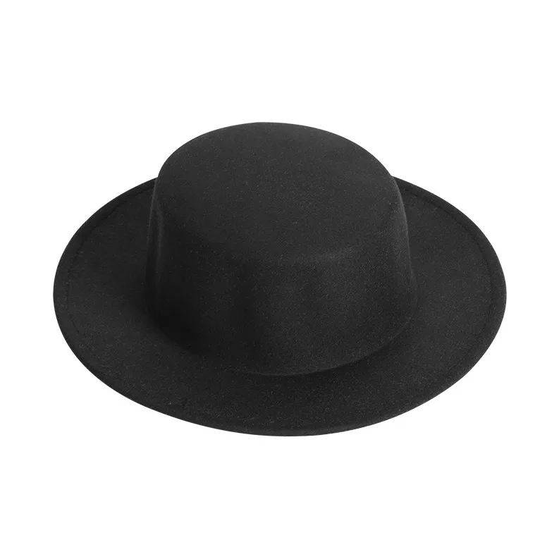 FILES Felt Top Hats Unisex Black-1
