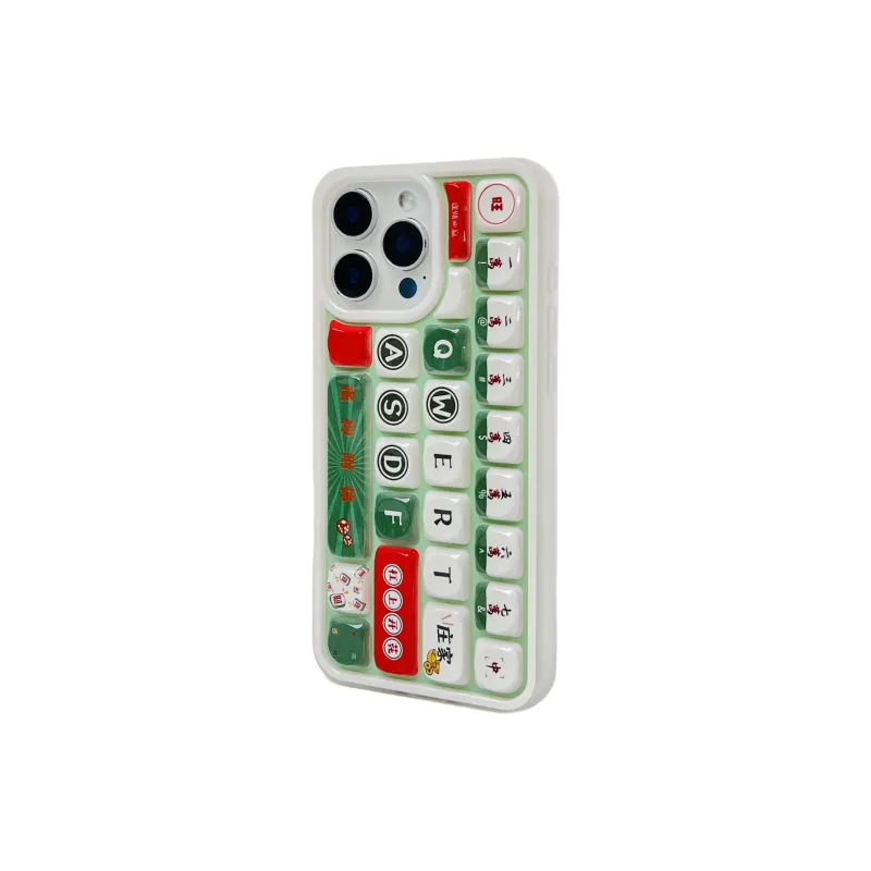 Wei Xin TPU Material Winning In Every Bet Keyboard Phone Cases Compatible With IPhone 16/15 Pro Max/Apple 13/14 Pro/Max-8