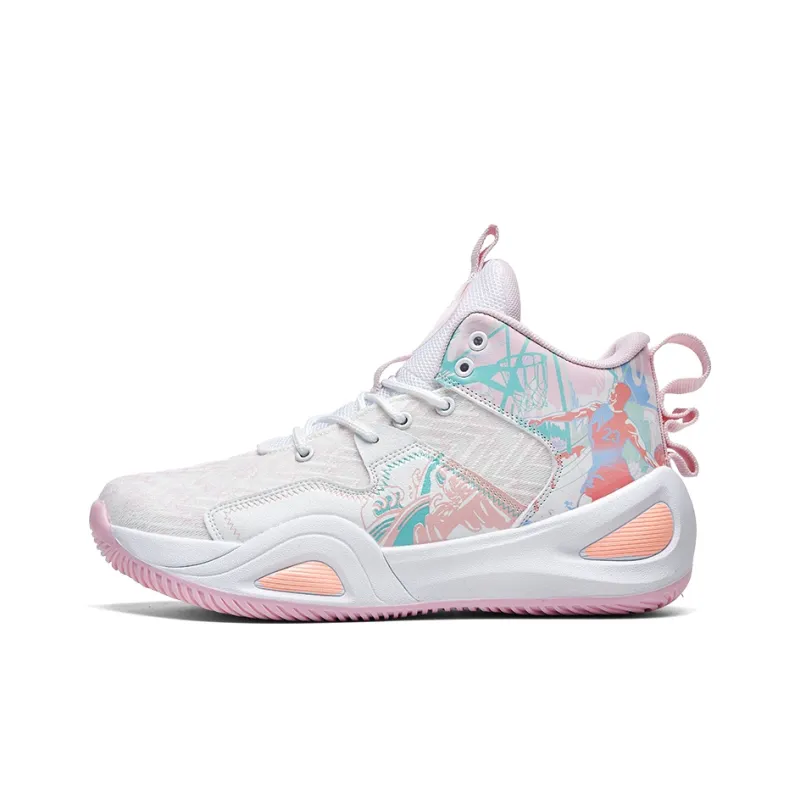 Black tailed Deer High Top Basketball Shoes Unisex-78