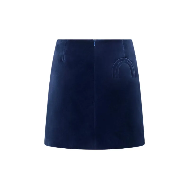 Blaze Milano SS25 Casual Short Skirts Women's Marine Blue-1